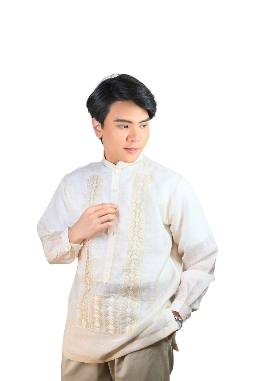 Traditional Barong Tagalog