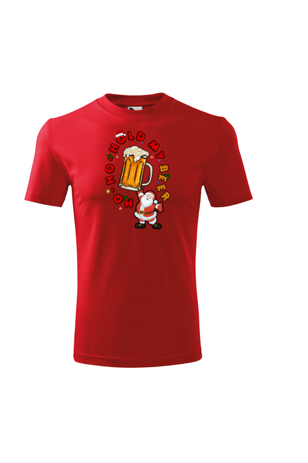 Ho-ho-hold My Beer unisex Shirt