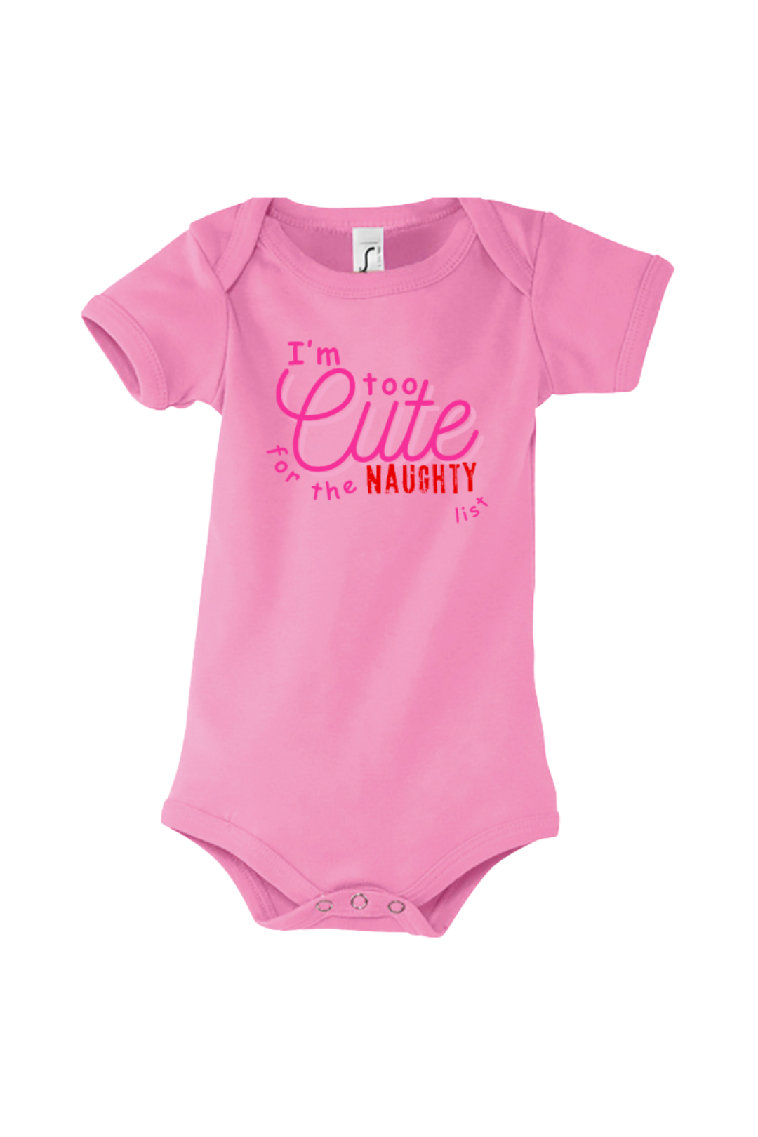 I'm too cute Baby Bodysuits